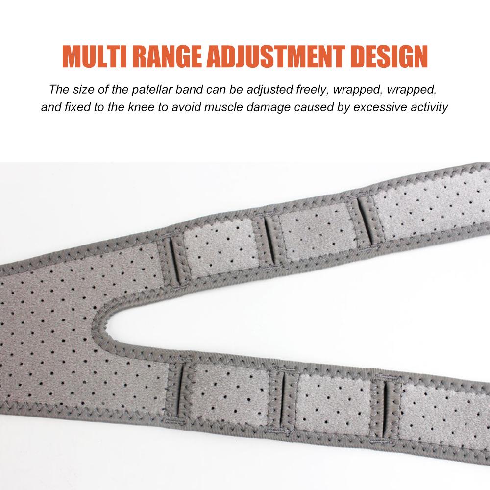 1 шт. наколенники от боли в колене, двойные поддерживающие ремни для сухожилий надколенника с гелевой подушечкой