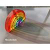 New Design Montessori Toys See Through Rainbow Lucite Stacking Blocks Acrylic HighTransparent for Kids Open Play