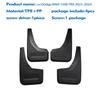 Front Rear 4pcs FOR DODGE RAM 1500 TRX 2024 Mudguard Fender Mud Flap Guards Splash Mudflaps Car Accessories