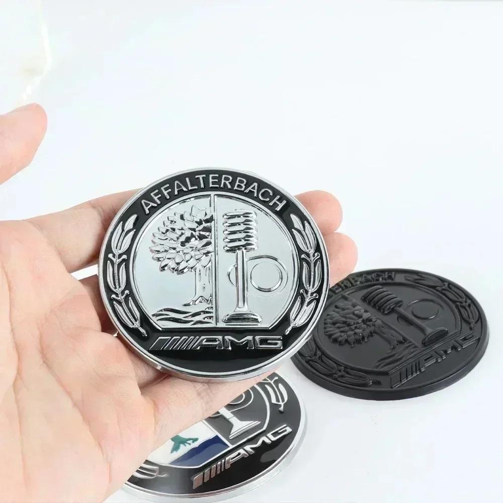 3D Metal AMG Badge Apple Tree Car Body Trunk Decoration Sticker Accessorie For Mercedes Benz A B C E G Class GLK CLA GLB GLC GLE BC2