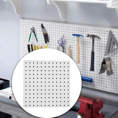 Металлическая панель Pegboard с отверстиями для хранения Настенный органайзер для хранения