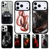Чехол для телефона с принтом боксерских перчаток для iPhone 17 Air 16 15 11 12 14 13 Pro Max Ударопрочный чехол