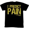 Черная футболка унисекс Rocky T Pain Slim Fit