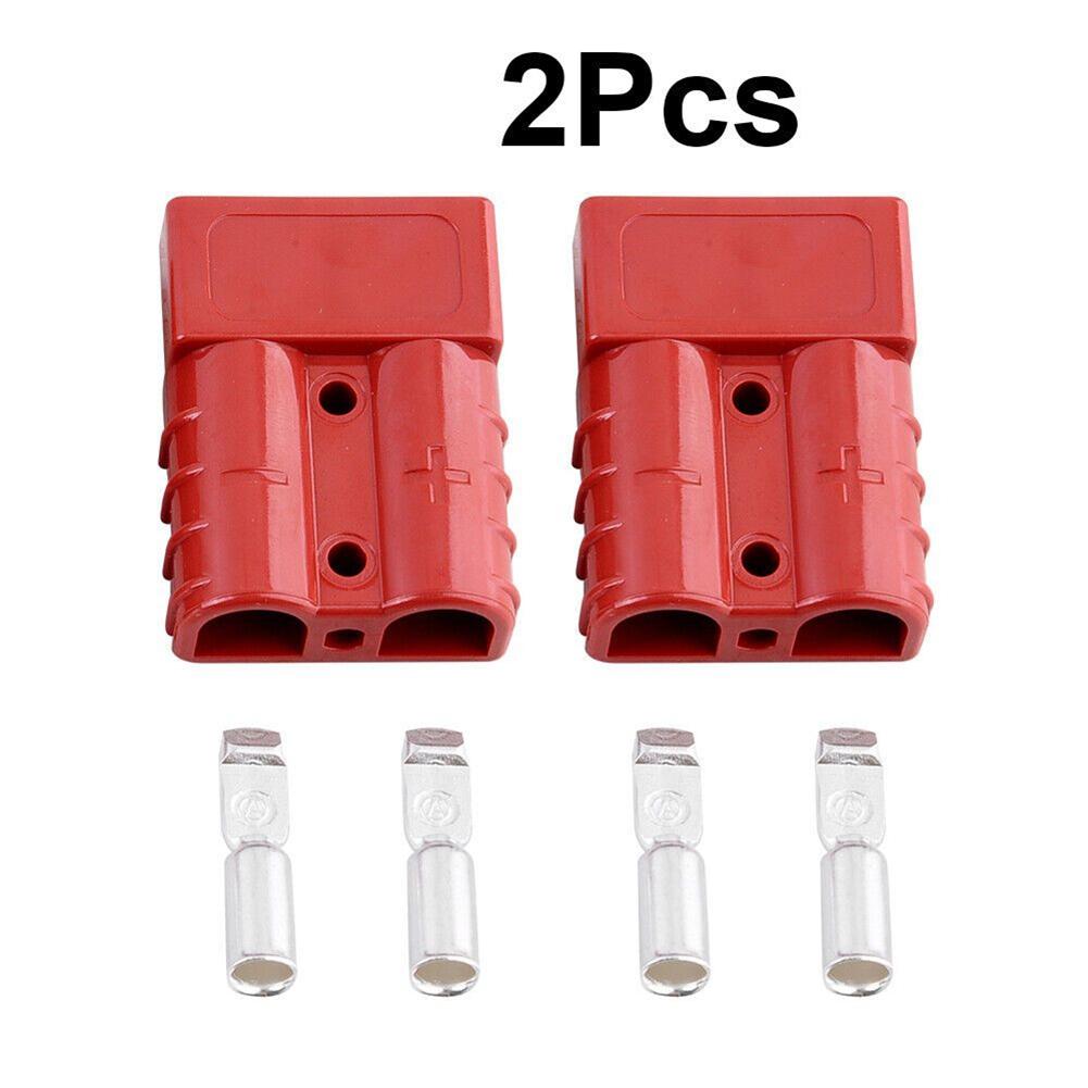 2x Аккумуляторные разъемы Вилка 50А 600В Аккумуляторные разъемы Высокое качество