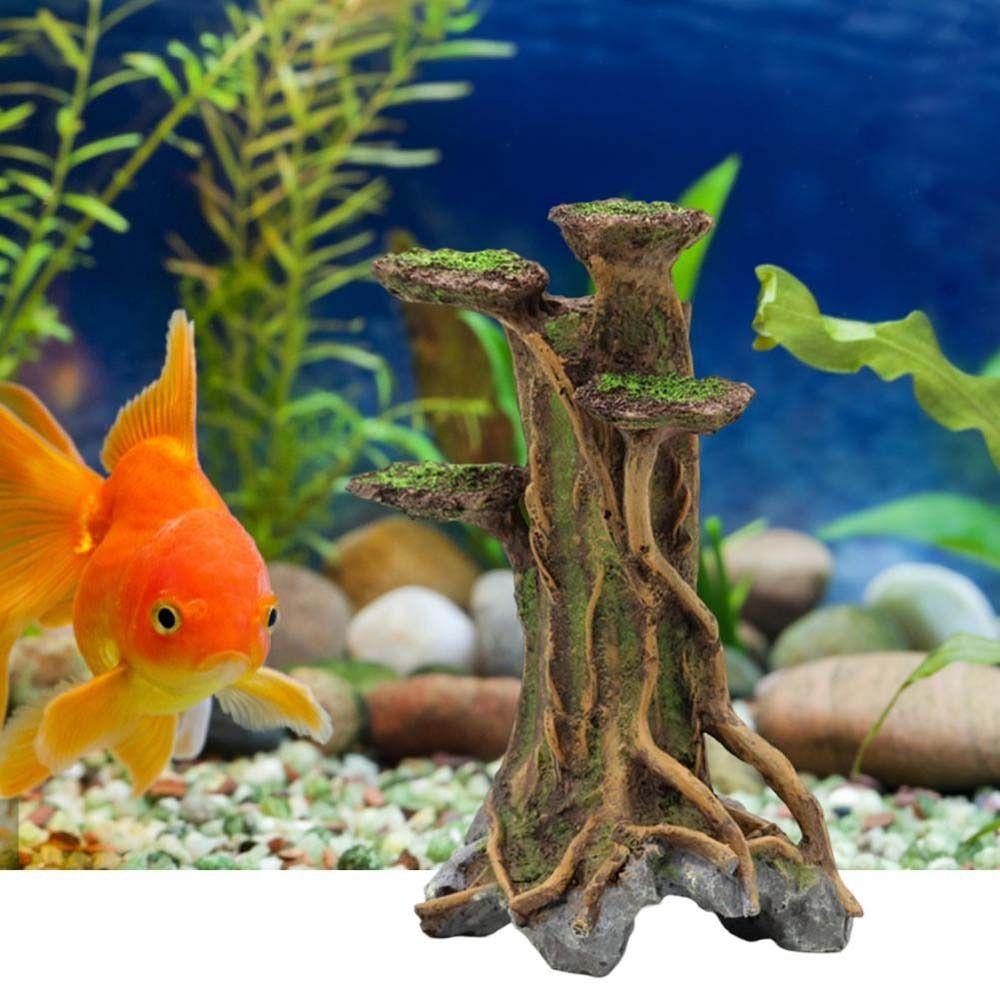 Play Sleep Искусственные украшения для деревьев Украшения для аквариума Ландшафтный дизайн для аквариума Аксессуары для ландшафтного дизайна