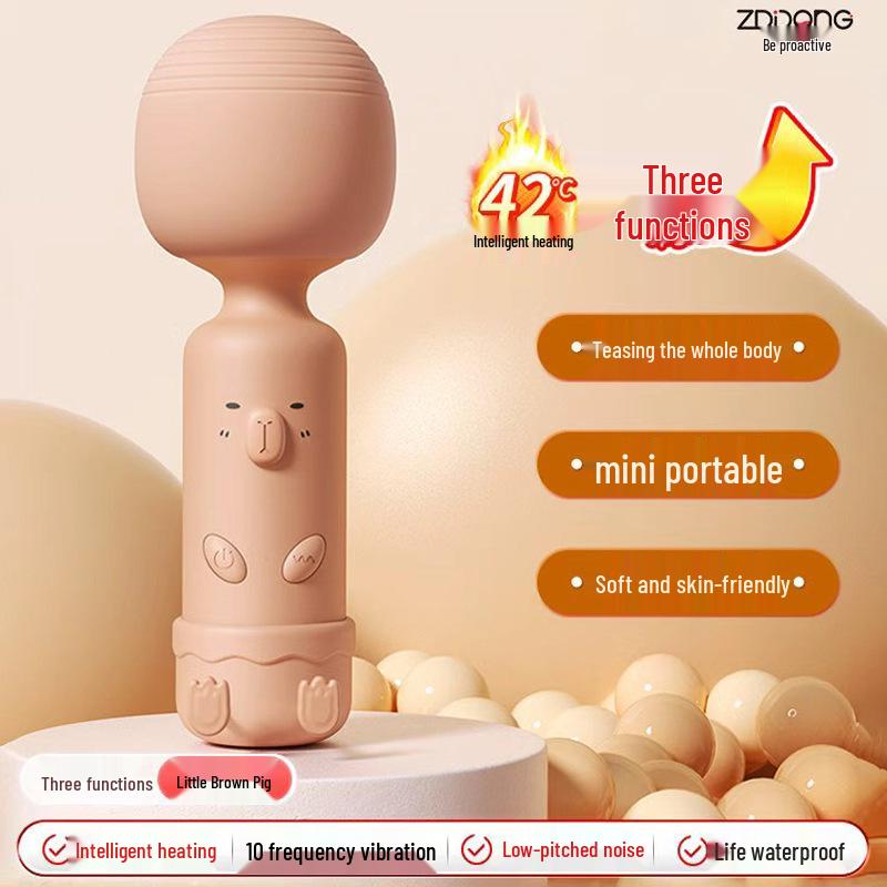Active Point Cute Pet AV Vibrator - Female Masturbator Toy for Private Pleasure