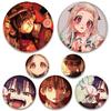 58MM Toilet Bound Hanako Kun Anime Badges On Backpack Accessories NENE Manga Icons Pins Cartoon Brooches for Clothes Bag Decor Gifts