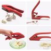 Manual Type Garlic Slicer Stainless Steel Garlic Masher Portable Garlic Crusher  Home Cooking