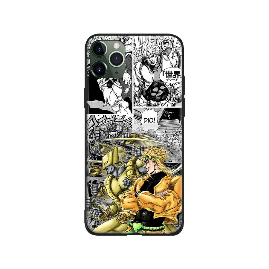 Мягкий силиконовый чехол для телефона JoJo's Bizarre Adventure с персонажем для iPhone 6s 7 8 Plus X XR XS 11 12 13 mini Pro Max