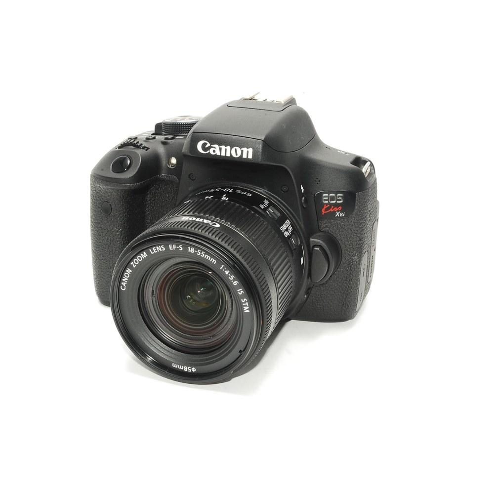 Canon Цифровая зеркальная камера Canon EOS Kiss X8i Комплект объективов EF-S18-55mm F3.5-5.6 IS STM