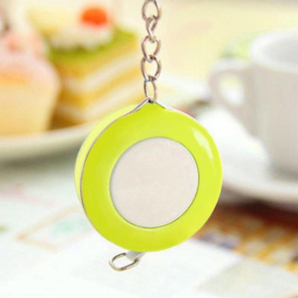 Нежный маленький брелок рулетка сантиметровая лента конфетного цвета размер одежды