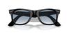 Ray-Ban RB2140F 901/3F 52 WAYFARER СВЕТЛЫЕ ЦВЕТА Солнцезащитные очки - Черная / Прозрачная Градиентная Синяя Линза