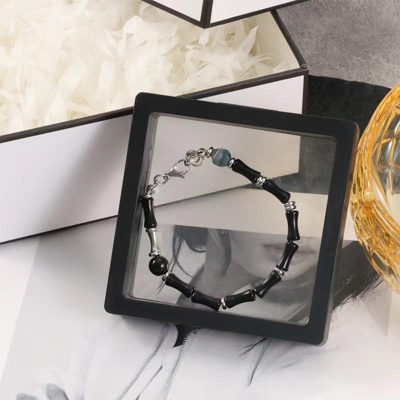 Design Unique Fashion Bracelet For Travel Souvenirs Elegant Black Bamboo Style