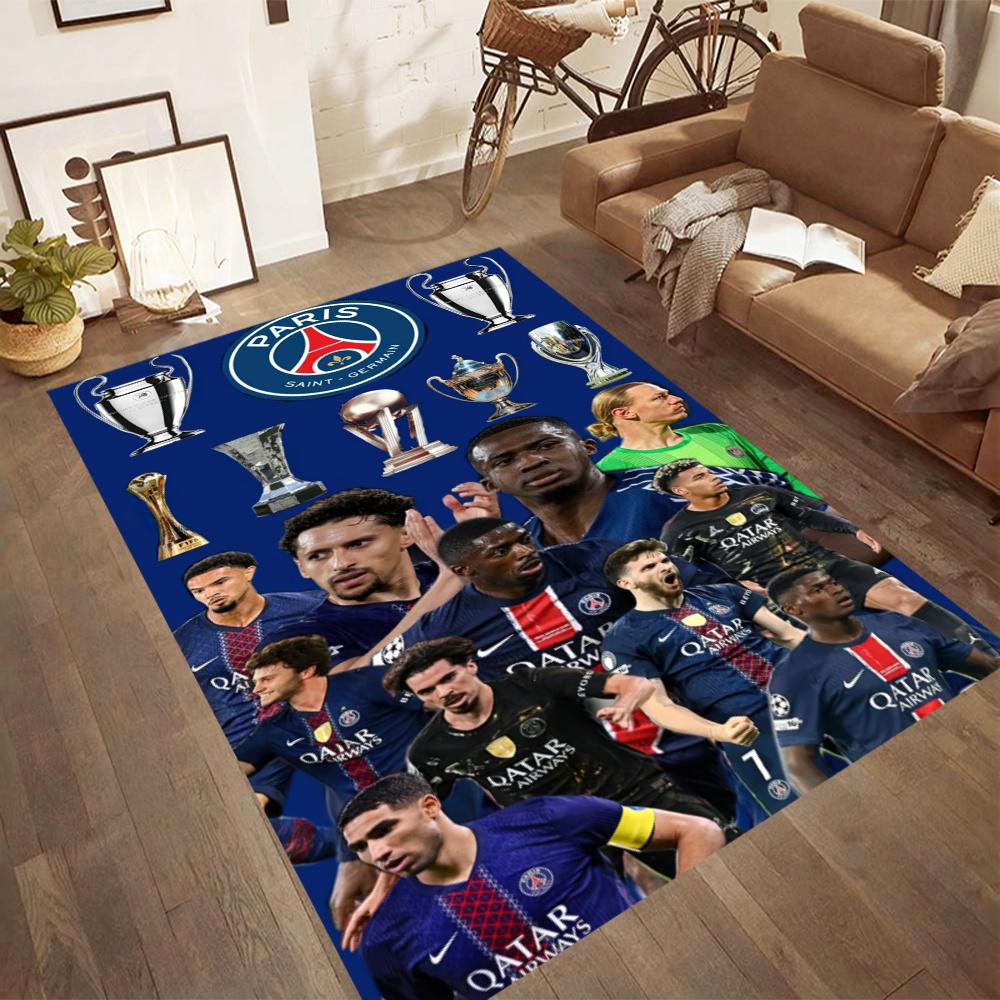 Paris Saint Germain Area Rug Design For Dormitory Hallway Dining Room Foyer Antislip Rug Office Home Decor Wedding Party Gift