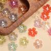 Серьги 14,7 мм, модные свободные бусы, ожерелье, сделай сам, новый цветок гальсанг для изготовления ювелирных изделий, акриловые браслеты, высокое качество, 100 шт.
