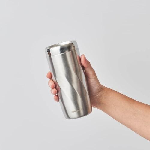 Doshisha Sub-Zero Tumbler, 280ml, Vacuum & Cooling, Triple-Layer Stainless Steel Tumbler, Gold, ONZONE