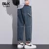 Мужские джинсы Baleno S&K Street Workwear прямого кроя