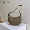 Fashion Casual Black One Shoulder Crossbody Versatile Dumpling Bag