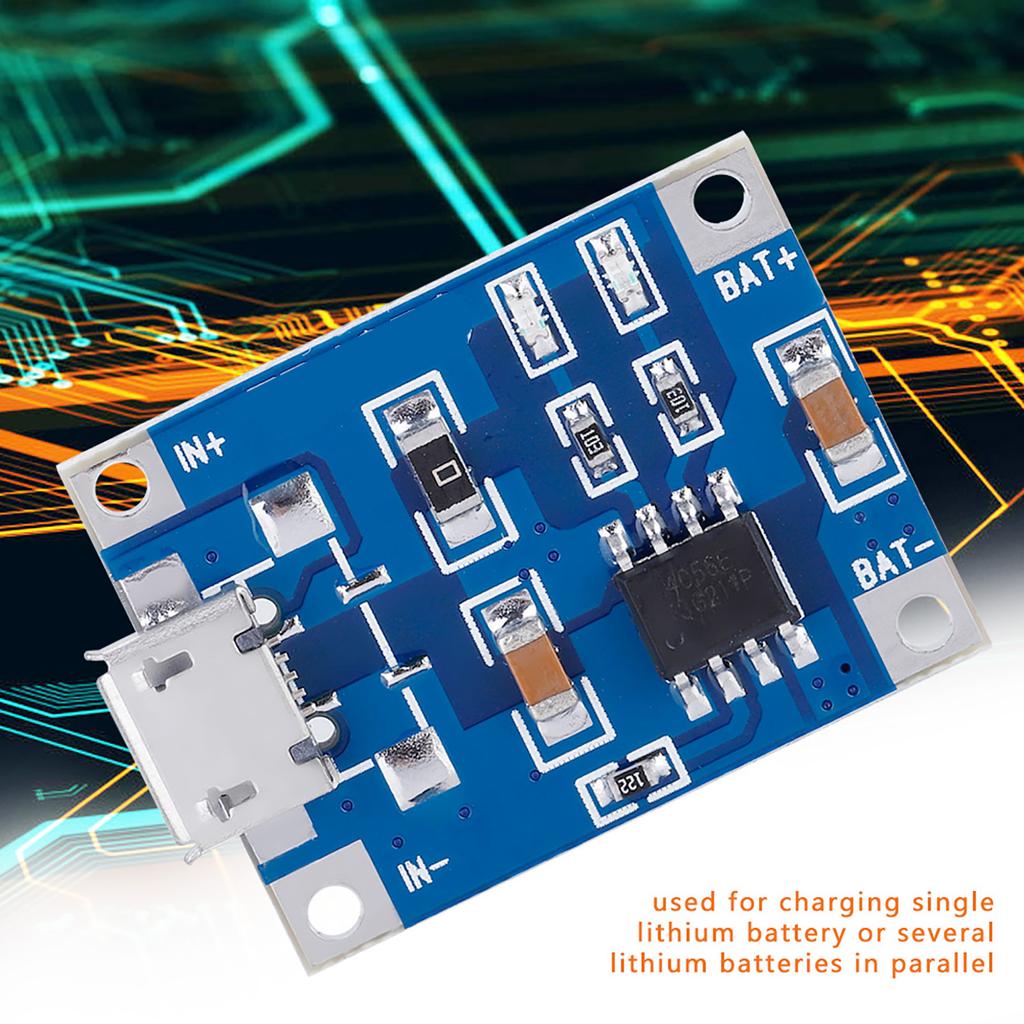 10 шт. USB 1A литиевый аккумулятор зарядное устройство модуль плата зарядки
