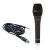 CAROL GS-67 Karaoke Microphone, XLR Dynamic Type, Super Cardioid, Feedback Suppression, for Singing, Parties, and PA Systems, with Switch and 4.5m Cab