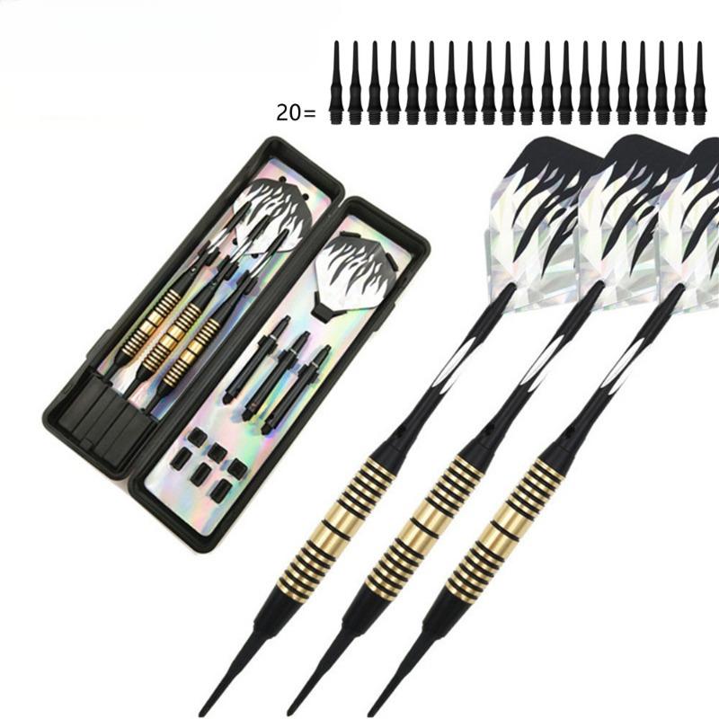 Мягкая латунная игла для дротиков 18 г, высококачественный набор дротиков