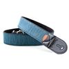 Straps 5cm BLUE RightOn! Guitar/Bass Strap, Wide, 80-145cm, DENIM-50,