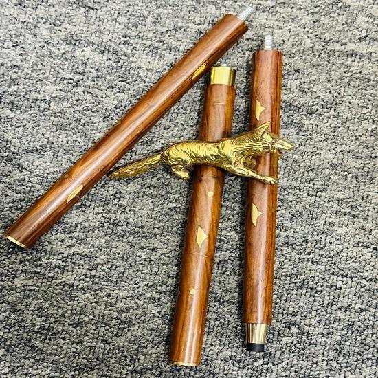 Палки с латунной ручкой Fox Коллекционная деревянная трость для ходьбы