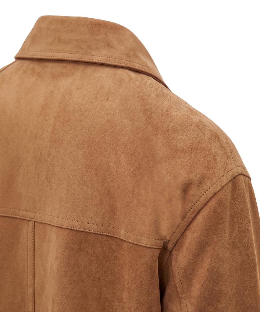 PINBLACK Oversized Suede Blouson Jumper