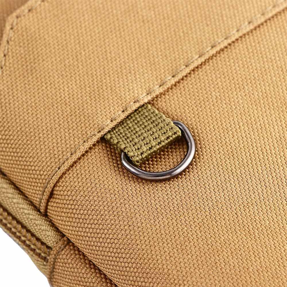Nylon Colth Single/Double Layer Mobile Phone Bags Waist Fanny Pack Belt Waist Bag Men Phone Pouch