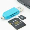 Новый универсальный кардридер 2-в-1 USB OTG Micro USB TF SD для ПК и телефона
