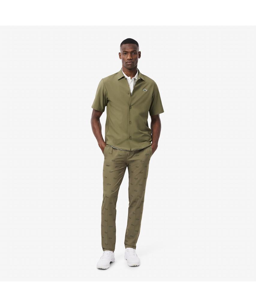 Мужские зауженные хлопковые брюки для гольфа LACOSTE Hh0921-55N E9F