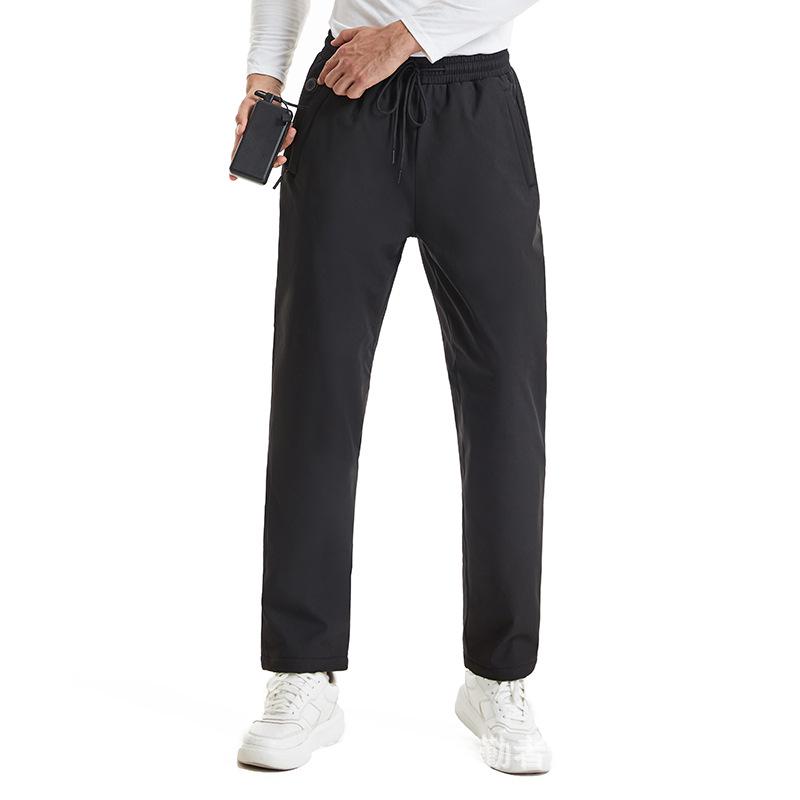 Хлопковые брюки с подогревом USB/CD, ветрозащитные - Осень/Зима