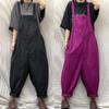 Plus Size Women's One-piece Pants, Women's Suspenders, Women's Overalls, Overalls, Women's Loose and Thin Summer Thin Section
