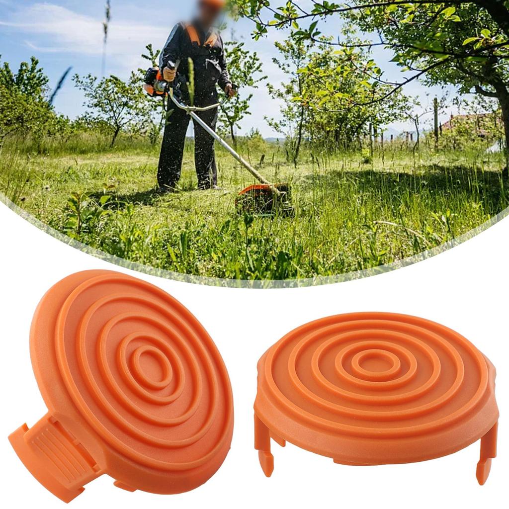 2PCS Trimmer Spool Cap Cover For WORX WA0216 Models Corded Trimmers Grass