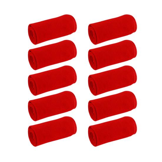 10 Pcs Simple Cleaning Cloth Portable Comfortable To Use Fine Craftsmanship Super Absorbent Face Towel for Restaurant