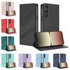 Магнитный кожаный чехол-книжка для Sony Xperia 1 VI V 5 IV 10 2023 Чехол для телефона со слотами для карт Ударопрочный | Классический дизайн