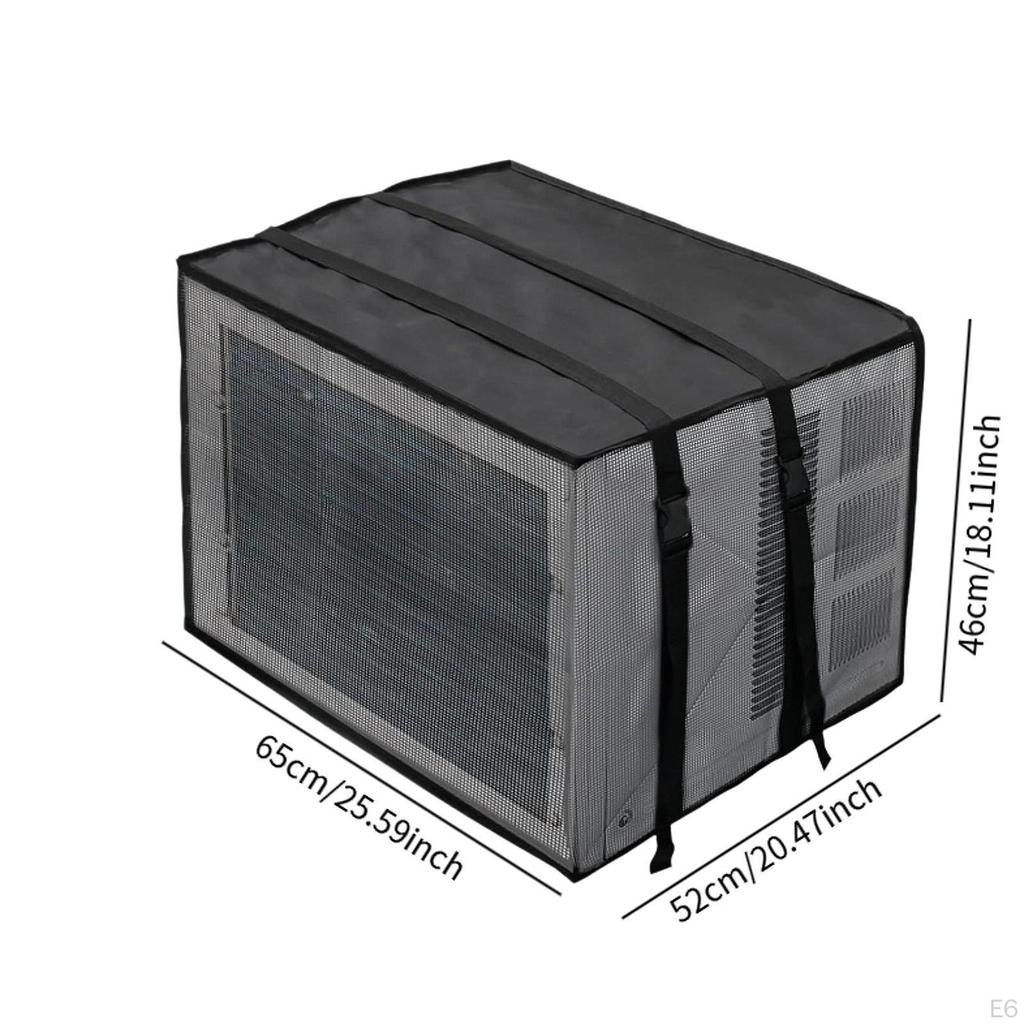 Защитный чехол для кондиционера, легкий, с регулируемыми ремнями, сетчатый, кондиционер