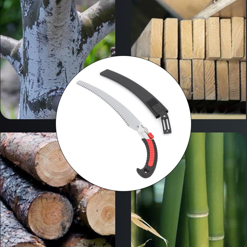 Hand Saw 20Inch Bending Pull Saw Woodworking Tool Garden Wall Panel Saw Fine Tooth Pruning Hand Saw