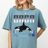 Мужская и детская футболка Orca Comfort Colors, Футболка для любителей океана и морской жизни
