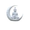 1-Piece Set of Buddha and Moon-Shaped Ornaments, 3D Printed, Cross-Border Hot-Selling Item, High Aesthetic Creative Desktop Deco