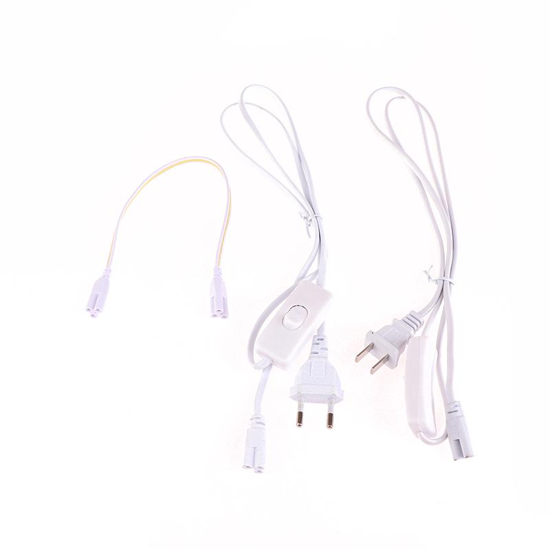 1 шт. T5 T8 3-контактный светодиодный трубчатый соединительный кабель с выключателем T5 T8 удлинитель для интегрированной светодиодной люминесцентной лампы