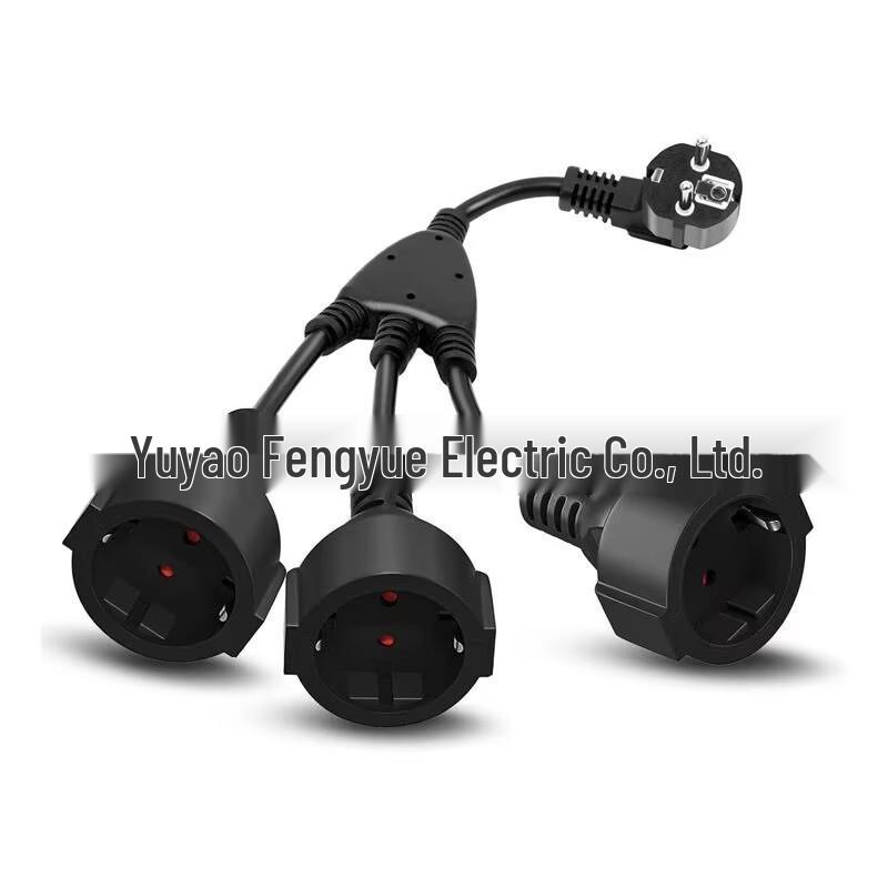 Европейский стандарт 3-в-1 удлинитель, 1,5 м, 0,34 кв. мм, Адаптер Euro Plug.