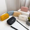 Diamond Embroidered Camera Bag Korean Style Fashion Mobile Phone Bag Women's One Shoulder Small Square Bag