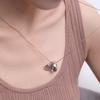 Louis Vuitton Ожерелье с гравировкой узоров из подвесок Унисекс ожерелье Серебро M62485