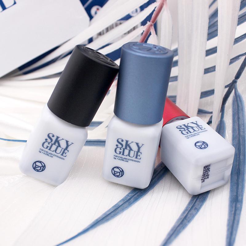 Клей S Plus, красный, черный, синий колпачок для наращивания ресниц, клей, сильный клей, быстросохнущий, 5 мл, инструменты для макияжа