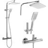 Zestaw natryskowy tom chrom termostat sku rea-p7100