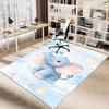 1pc Elephant Carpet Office Rug Outdoor Mat Home Decor Area Carpet Festival Gift Office desk chair carpet