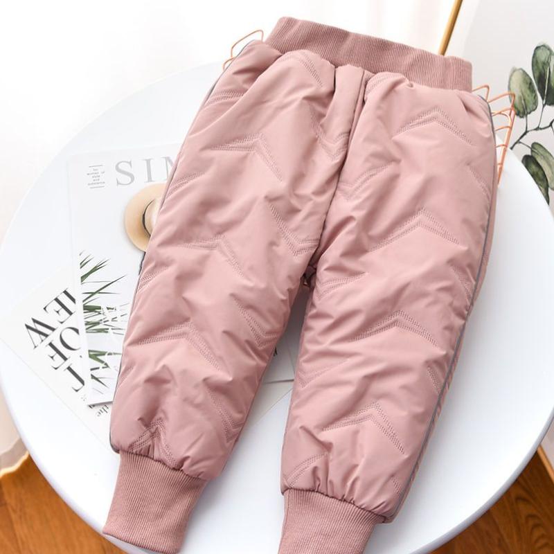 Children Clothes Autumn Winter Warm Pants Kids Bottoms Thicken Cotton Trousers for Girl Boy Toddler Sweatpants
