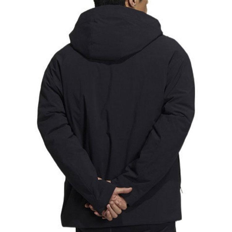 Adidas Wu Ji Collection Puffer Jackets Men's Black Hooded Moderate Other HE7373