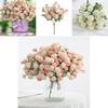 Elegant Artificial Hydrangea Bouquet With High Realistic Appearance For Home Decor
